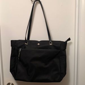 Black Kate Spade over the shoulder purse